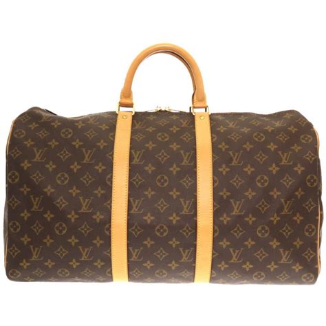 louis vuitton keepall 50 duffel tote bag m41426 monogram